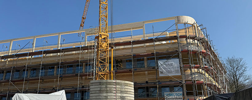 Ruhrtalbögen Mülheim, Holzbau